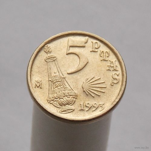 Испания 5 песет 1993 Год Святого Иакова