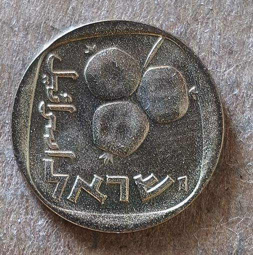 Израиль 5 агорот, (5727) 1967  г., KM# 25