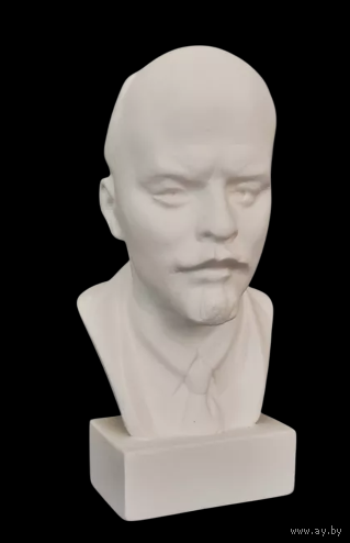 Бюст В.И. Ленин Гипс
