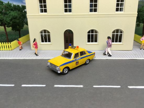 Москвич 408 милиция herpa. Масштаб НО 1:87.