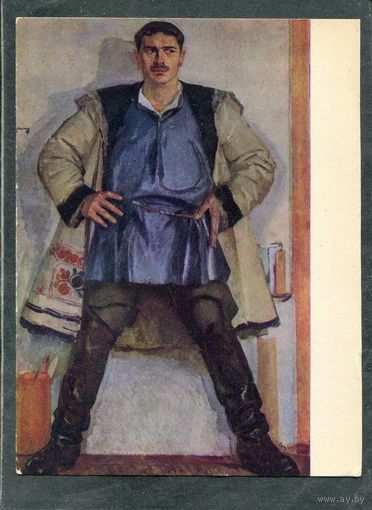 Кричевский Ф.Г. Автопортрет. Изд.1966