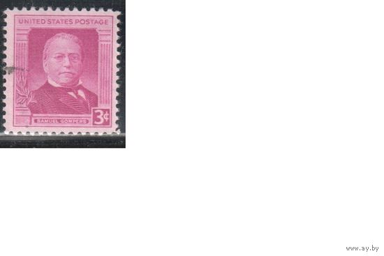 США-1950, (Мих.606), гаш. , Личности (одиночка),