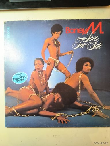 Boney M Love for sale 77 LP оригинальная немецкая пластинка