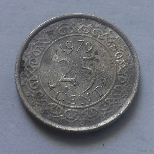 25 центов, Суринам 1979 г.