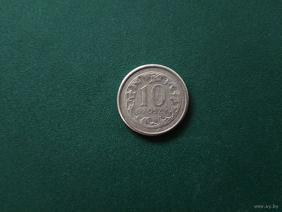 10 грошей Польша.