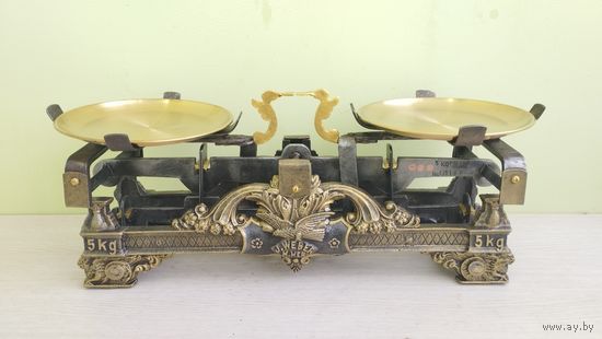 Весы старинные "Weber & Meer"