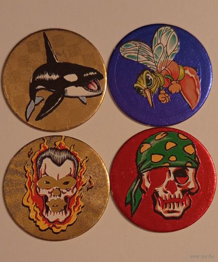 Фишки GOLD #157, 161, 219, 250