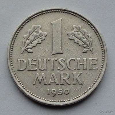Германия 1 марка. 1950. D