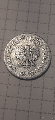 20 грошей Польша 1949 год