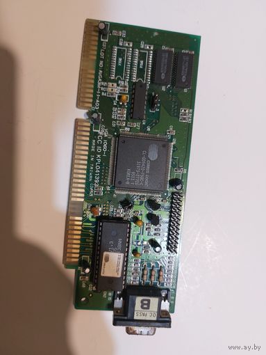 Видеокарта isa на Cirrus Logic cl-gd5420-75qc-c