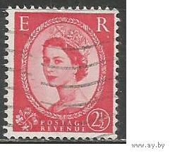 Британия. Королева Елизавета II. 1952г. Mi#261.