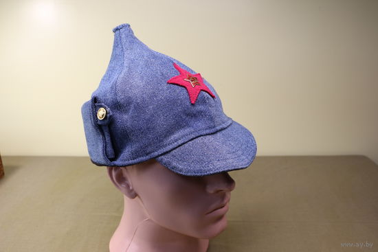 Будёновка с эмалевой звездой. 58-60 раз. Распродажа коллекции вещей. С РУБЛЯ! АУКЦИОН!