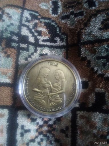 СУВЕНИРНАЯ МОНЕТА ЭРОТИЧЕСКАЯ