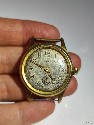 Часы "Янтарь" 17 камней ЧЧЗ 1960 г.Позолота.