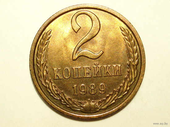 2 копейки 1989 UNC #Z
