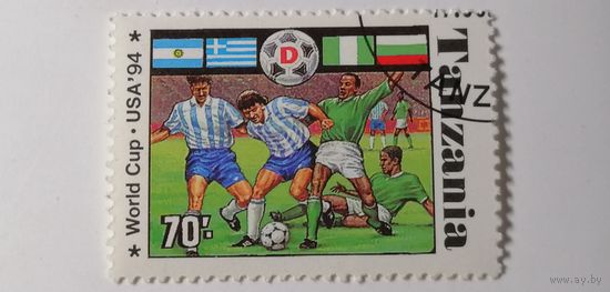 Танзания 1994. Спорт. ЧМ по футболу.