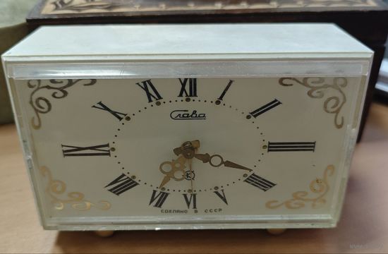 Часы настольные Слава СССР