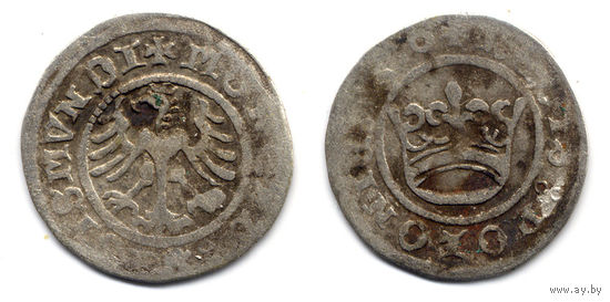 Полугрош 1510, Сигизмунд I Старый, Краков