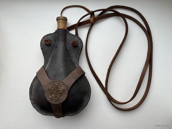 Пороховница. Кожа.