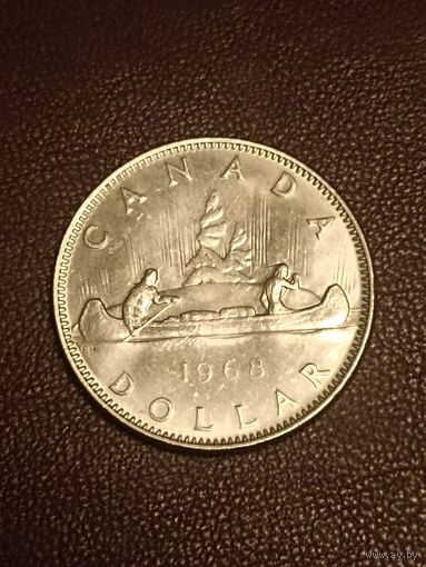 КАНАДА 1 доллар 1968 год