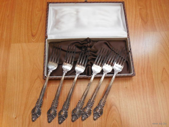Набор вилок СССР. Мельхиор. МНЦ.