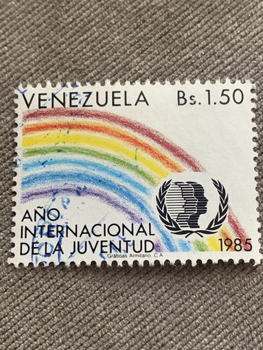 Венесуэла 1985. Ano international de la juventud