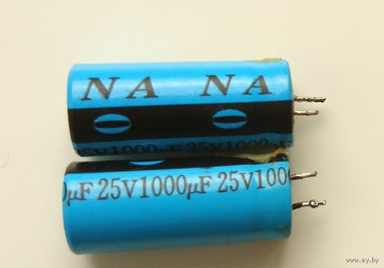 1000 мкф 25 В 1000 uF 25 V за 2 ШТ