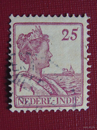 Голландская Ост-Индия 1914 год. Королева Вильгельмина.