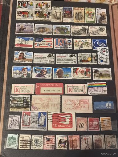 Лот марок США
