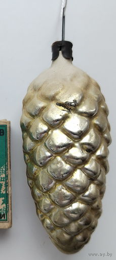 Ёлочная игрушка. Шишка. К-4.