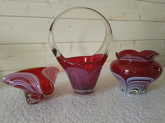 Набор стекла. "Трио" Неман.