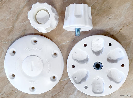 FreeSky YTF120-28 (DIY-комплект под трубу 28 мм) Базовый набор креплений для яхтенного столика