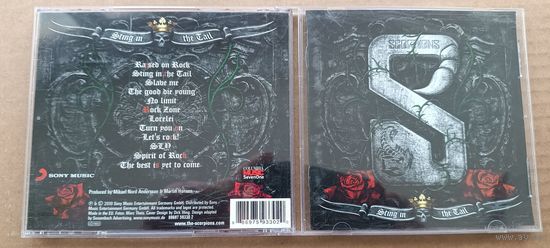 SCORPIONS - Sting In The Tail (аудио CD GERMANY 2010)