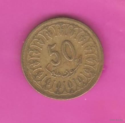50 миллимов 1983г. Тунис