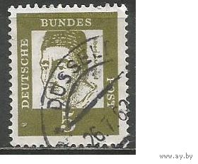 ФРГ. Известные люди. Альберт Великий. Теолог. 1961г. Mi#347.