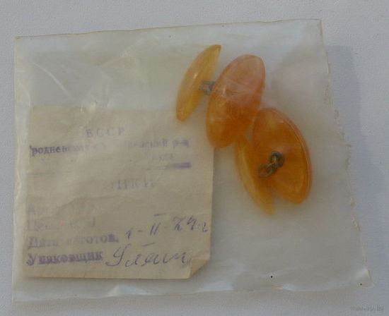 Запонки. 1974 года. Новые!!! 1