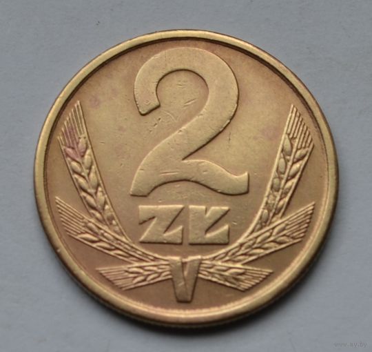 Польша, 2 злотых 1980 г.