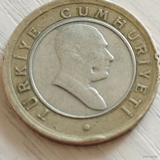 Турция 50 нов.куруш 2005г.