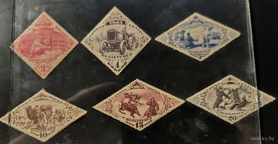 Почтовые марки Тувинской Народной Республики. Заказная почта