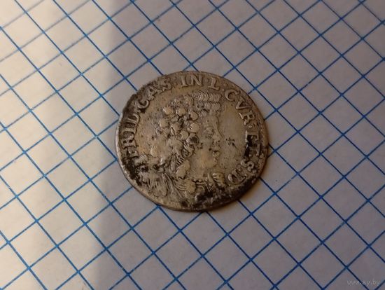 Редкие 6 грош 1694