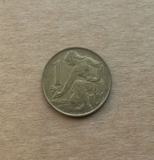 Чехословакия, 1 крона 1989 г.