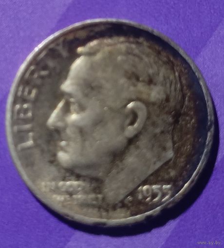 10 центов 1955 США