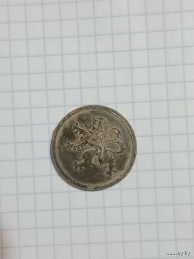 Пуговица 1 мировая Бельгия