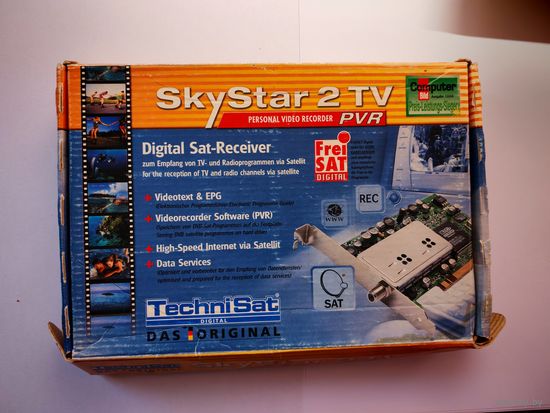 Цифровой спутниковый приёмник для ПК SkyStar2 TV PVR