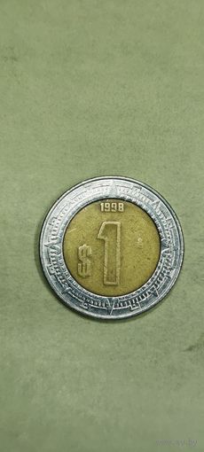 Мексика 1 цент 1998