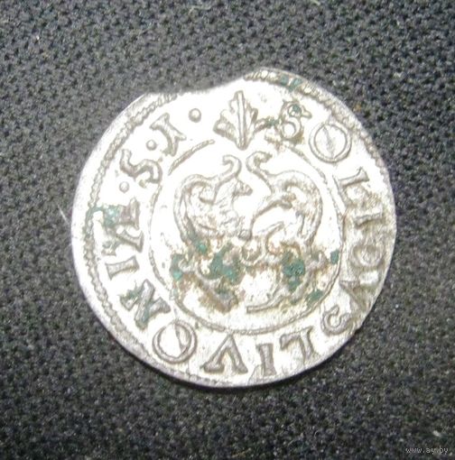 Солид Кристина Августа 1651 г. Ливония в сохране