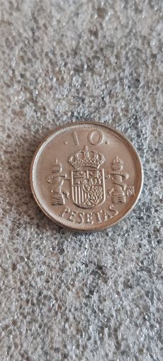 Испания 10 песет 1992