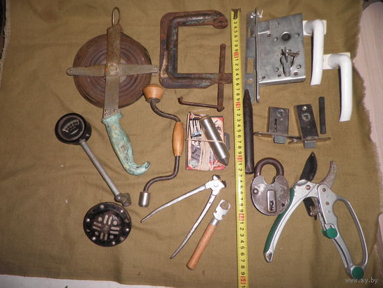 Инструменты разные и другие предметы времён СССР.Лот 02.С рубля