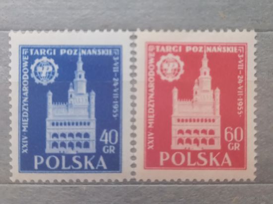 Польша. 1955г. Международная ярмарка.