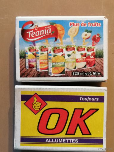 Спички, спичечные коробки 5 х 3.5 х 1.5 см, серия "ОК"